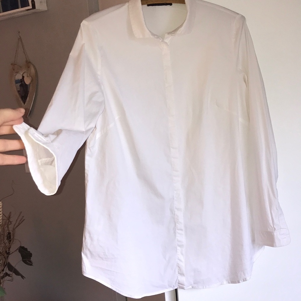 ❤️ sold Les Copains couture white blouse - Picture 2 of 8